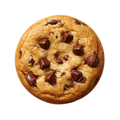 Dark chocolate and sea salt cookie